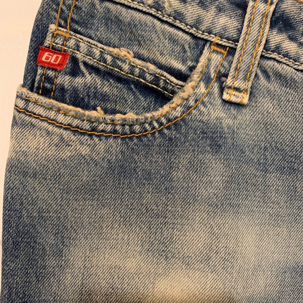 Miss Sixty Distress washed Jean cuff ends SZ 27 - Picture 3 of 8